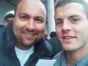 Jack Wilshere (Arsenal) & Dave Sherwood